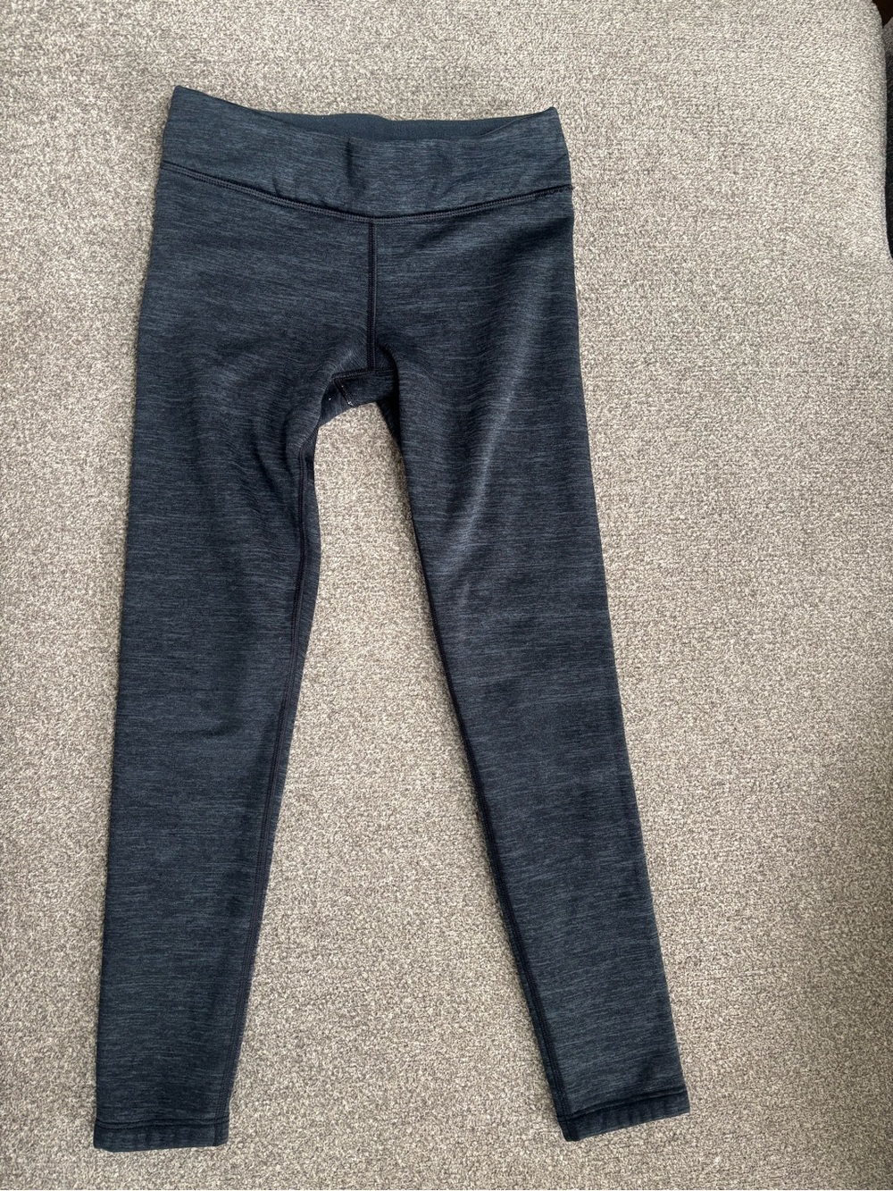 Athleta Girl Dark Heather Gray Leggings